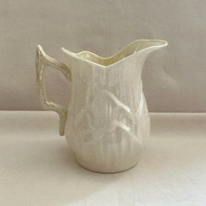 Vintage Belleek Porcelain Pitcher